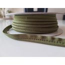 Paspelband elastisch Waldgrün