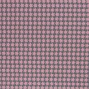 Staaars by farbenmix, beschichtete Baumwolle Sterne, dunkelgrau/rosa