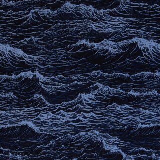 Sealife Ocean Waves by Thorsten Berger, Blau