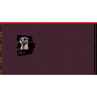 Stay Curious by Thorsten Berger - Erdmännchen Panel, French Terry